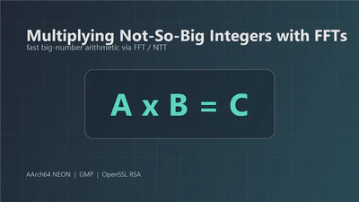 Multiplying Not-So-Big Integers with FFTs featured image