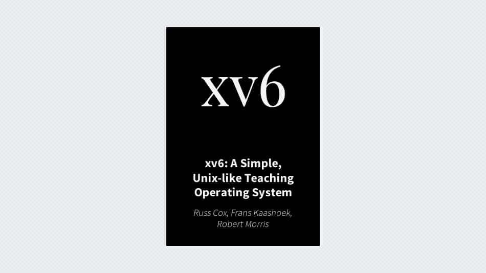 Operating System Machine Problems (xv6) | David Wu