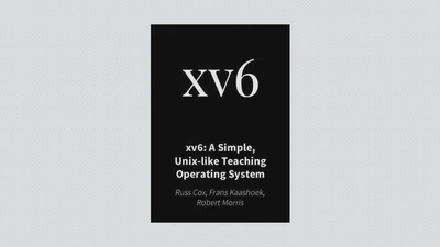 Operating System Machine Problems (xv6) featured image
